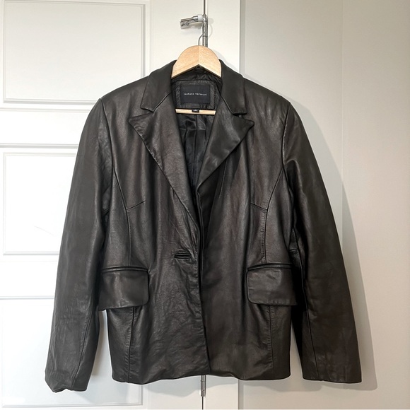 Banana Republic Leather Jacket - Picture 1 of 12